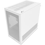NZXT H3 Flow , Tower-Gehäuse weiß (matt), Tempered Glass