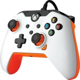 PDP Wired Controller - Atomic White, Gamepad weiß/orange, für Xbox Series X|S, Xbox One, PC