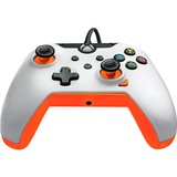 PDP Wired Controller - Atomic White, Gamepad weiß/orange, für Xbox Series X|S, Xbox One, PC