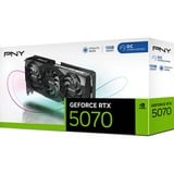 PNY GeForce RTX 5070 OC, Grafikkarte DLSS 4, 3x DisplayPort, 1x HDMI 2.1