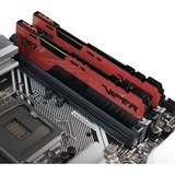 Patriot DIMM 32 GB DDR4-2666 (2x 16 GB) Dual-Kit, Arbeitsspeicher rot/schwarz, PVE2432G266C6K, Viper Elite II, INTEL XMP