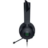 Razer Kraken Kitty V3 X Black, Gaming-Headset schwarz/grün, 3,5-mm-Klinkenstecker