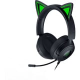 Razer Kraken Kitty V3 X Black, Gaming-Headset schwarz/grün, 3,5-mm-Klinkenstecker