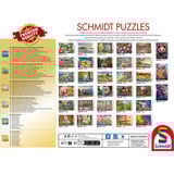 Schmidt Spiele Blumen in Pastell, Puzzle 1000 Teile