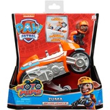 Spin Master Paw Patrol Moto Pups Zumas Motorrad, Spielfahrzeug orange/silber, mit Spielfigur