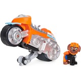 Spin Master Paw Patrol Moto Pups Zumas Motorrad, Spielfahrzeug orange/silber, mit Spielfigur