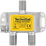 TechniSat 2-Wege Verteiler silber