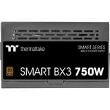 Thermaltake SMART BX3 750W, PC-Netzteil schwarz, 2x PCIe, 750 Watt