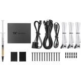 Thermaltake SWAFAN EX14 RGB PC Cooling Fan White TT Premium Edition, Gehäuselüfter weiß, 3er Pack, inkl. Controller, 140 mm