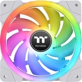 Thermaltake SWAFAN EX14 RGB PC Cooling Fan White TT Premium Edition, Gehäuselüfter weiß, 3er Pack, inkl. Controller, 140 mm