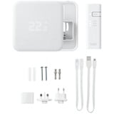 tado° Smartes Thermostat V3+ Starter Kit  (Verkabelt), Set weiß, Für Heizthermen und Fußbodenheizungen