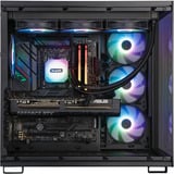 ALTERNATE Gaming-PC Window Edition • RTX 5080 • AMD Ryzen™ 7 9800X3D • 32 GB RAM schwarz/transparent, Windows 11 Home