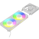 ARCTIC BioniX P12 A-RGB, Gehäuselüfter weiß/weiß, 3er Pack, 120 mm