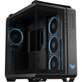 ASUS TUF GAMING GT502 HORIZON ARGB , Tower-Gehäuse schwarz, Tempered Glass x 2