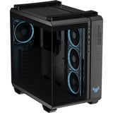 ASUS TUF GAMING GT502 HORIZON ARGB , Tower-Gehäuse schwarz, Tempered Glass x 2