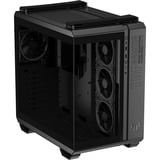 ASUS TUF GAMING GT502 HORIZON ARGB , Tower-Gehäuse schwarz, Tempered Glass x 2
