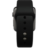 Apple Watch Series 5 Generalüberholt, Smartwatch grau/schwarz, 44mm, Sportarmband, Aluminium-Gehäuse
