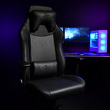 Arozzi Vernazza SoftPU XL, Gaming-Stuhl schwarz, Pure Black