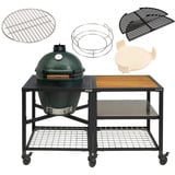 Big Green Egg Large Frame Paket   , Holzkohlegrill grün, Ø 46cm