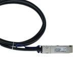 BlueOptics BlueLAN Direct Attach Kabel kompatibel zu Fortinet FN-CABLE-QSFP28-2 QSFP28 schwarz, 2 Meter