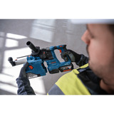 Bosch Professional 18V Profi-Set Bohrhammer GBH 18V-22 + Bohrschrauber GSR 18V-65 + Schlagschrauber GDX 18V-285 blau/schwarz, 3x Li-Ionen Akku 5,0Ah, Werkzeugtasche