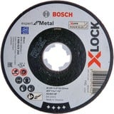 Bosch X-LOCK Trennscheibe Expert for Metal, Ø 125mm Bohrung 22,23mm, AS 46 S BF, gerade