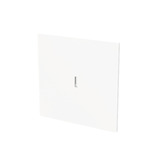 Busch-Jaeger Wippe mit Beschriftungsfeld weiß, Retail