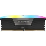 Corsair DIMM 32 GB DDR5-7200 (2x 16 GB) Dual-Kit, Arbeitsspeicher schwarz, CMH32GX5M2X7200C34, Vengeance RGB, INTEL XMP