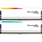 G.Skill DIMM 64 GB DDR5-6000 (2x 32 GB) Dual-Kit, Arbeitsspeicher weiß, F5-6000J2836G32GX2-RM5NRW, Ripjaws M5 Neo RGB, AMD EXPO