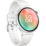 Huawei Watch 6 42mm (Leib-L19L), Smartwatch weiß, weißes Komposit-Armband