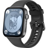 Huawei Watch Fit 3 (Solo-B09S), Smartwatch schwarz, Fluorelastomer-Armband in schwarz