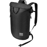 Jack Wolfskin HELSINKI ROLLTOP, Rucksack schwarz, 18 Liter