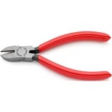 KNIPEX Seitenschneider 70 01 125, Schneid-Zange rot, Länge 125mm