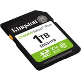 Kingston Canvas Select Plus 1 TB SDXC, Speicherkarte UHS-I U3, Class 10, V30