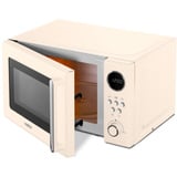 Medion MD15000 Retro, Mikrowelle beige