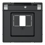 Merten Zentralplatte mit zentraler Abdeckplatte rechteckiger Ausschnitt, Abdeckung bronze, Retail