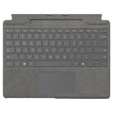 Microsoft Surface Pro Keyboard mit Stiftaufbewahrung for Business, Tastatur platin, DE-Layout, für Surface Pro 10/9/8/X for Business