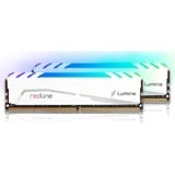 Mushkin DIMM 64 GB DDR5-6000 (2x 32 GB) Dual-Kit, Arbeitsspeicher weiß, MLB5C600DDDP32GX2, Redline Lumina White