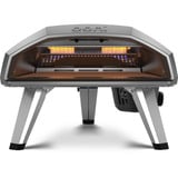 Ooni Koda 2 Pizzaofen schwarz/silber, für Pizzen bis ca. Ø 35cm