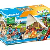 PLAYMOBIL 70743 Familie beim Campingausflug, Konstruktionsspielzeug