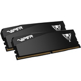 Patriot DIMM 32 GB DDR5-6000 (2x 16 GB) Dual-Kit, Arbeitsspeicher schwarz, VEU532G6036K, VIPER Elite 5 Ultra, INTEL XMP, AMD EXPO