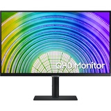 SAMSUNG S27A600UUU, LED-Monitor 68 cm (27 Zoll), schwarz, WQHD, USB-C, 75 Hz