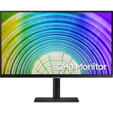 SAMSUNG S27A600UUU, LED-Monitor 68 cm (27 Zoll), schwarz, WQHD, IPS, USB-C, 75 Hz