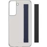 SAMSUNG Slim Strap Cover, Handy schwarz/schwarz, Samsung Galaxy S21 FE