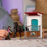 Schleich Horse Club Pferdebox mit Lisa & Storm, Spielfigur 