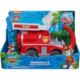 Spin Master Paw Patrol Jungle Pups - Großes Elefanten-Fahrzeug mit Wasser-Abwurf und Marshall-Figur, Spielfahrzeug 
