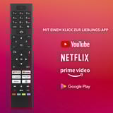 Telefunken D43U750X2CWI, LED-Fernseher 108 cm (43 Zoll), schwarz, UltraHD/4K, Triple-Tuner, SmartTV, Android TV