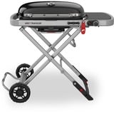 Weber Gasgrill Traveler Black schwarz/silber, zusammenklappbar