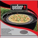 Weber Glasierter Pizzastein 18412, Ø ca. 36cm grau