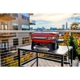 Weber Lumin Compact Elektrogrill dunkelrot, 2.200 Watt